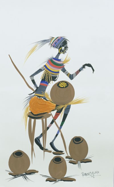 Macetas de vida, 2008 de Oglafa Ebitari Perrin